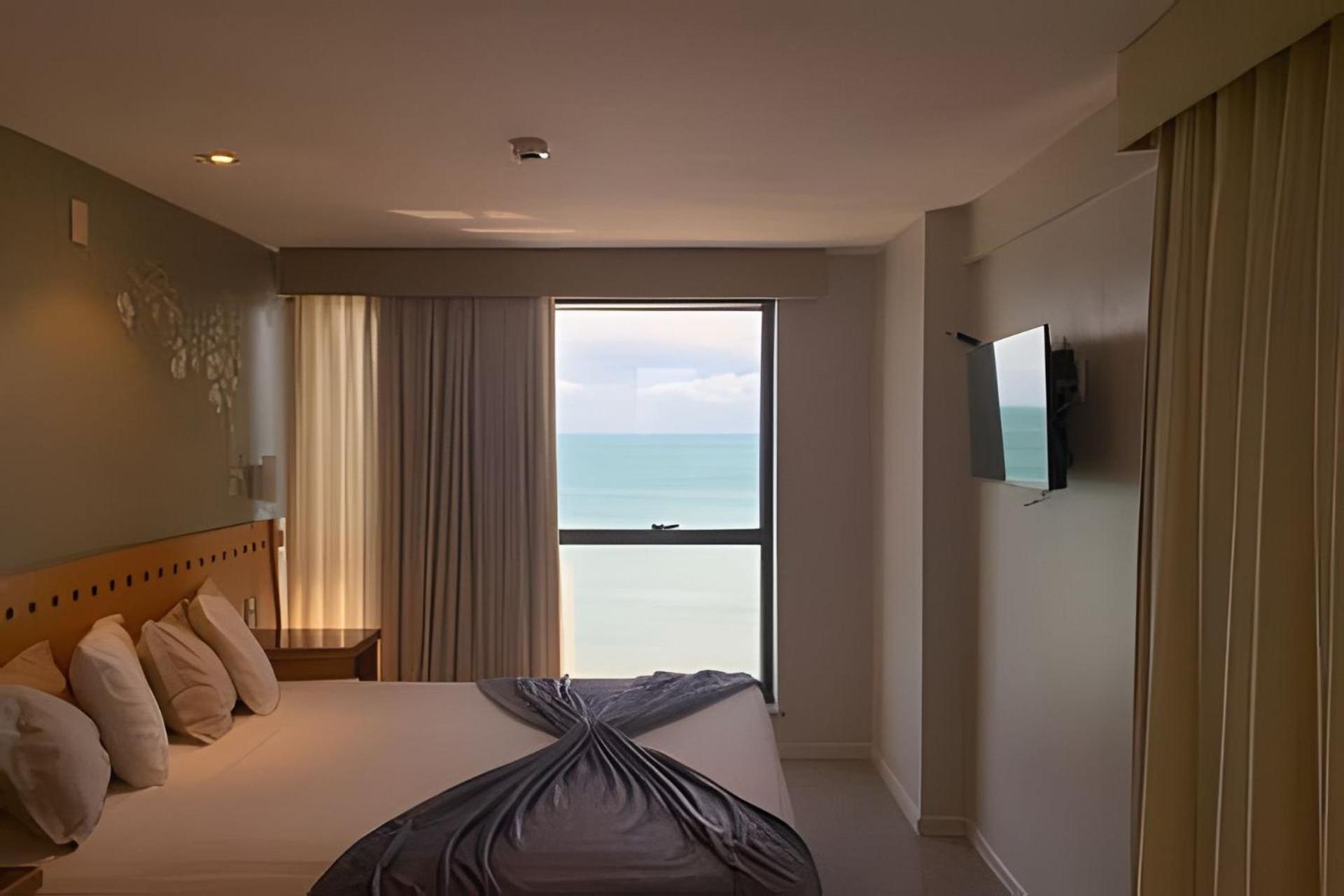 דירות פורטאלזה Hosts Br - Flat Frente Mar Na Beira Mar מראה חיצוני תמונה