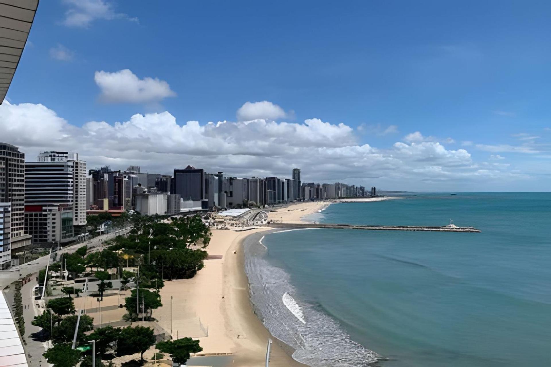 דירות פורטאלזה Hosts Br - Flat Frente Mar Na Beira Mar מראה חיצוני תמונה